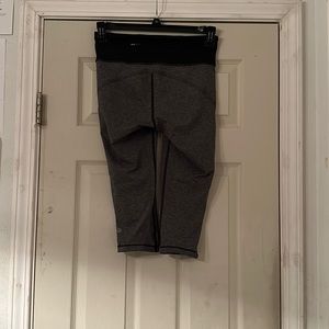 Grey and Black Lululemon Leggings.